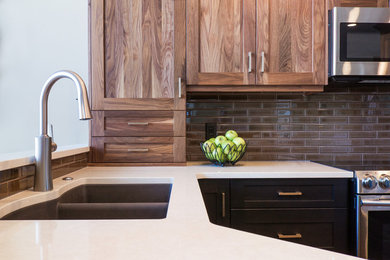 Inspiration for a transitional kitchen remodel in Calgary