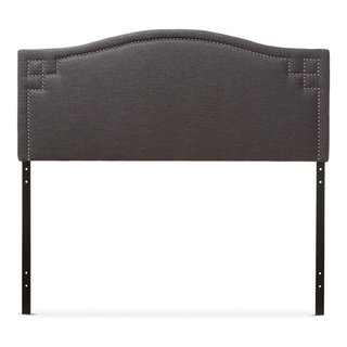 Aubrey Fabric Upholstered Headboard Transitional Headboards