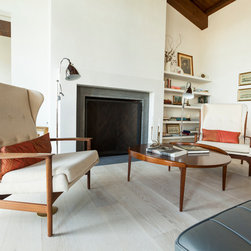 Wide Plank Custom White Finish Northern White Oak Hardwood Flooring - Wood Flooring