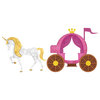 Unicorn and Carriage Wall Sticker Set, Left-Facing