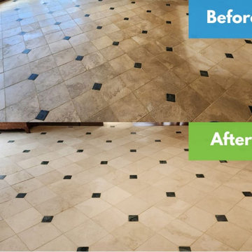 Tile Floor Cleaning