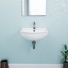 Hallway bathroom