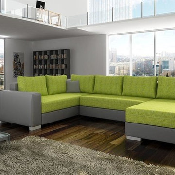 European sectional sleeper sofa SILVES