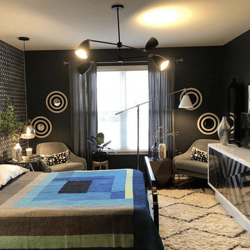 Striking Cool Black Wall Decor for Bedroom - Melmitchia