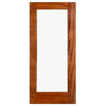 ETO Doors - 1 Lite Mahogany French Door, 32"x84"x1.75" - Pre-Hanging Available: single door, double door and sidelite options