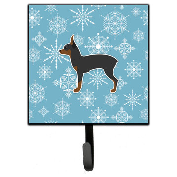 Winter Snowflake Toy Fox Terrier Leash Or Key Holder Bb3487Sh4