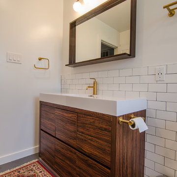 MidCentury Inspired Family Bathroom