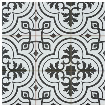 Harmonia Vintage White Ceramic Floor and Wall Tile