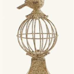 Bird on Sphere Decoration - Decorative Objects And Figurines