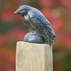 Small Raven - Garden Statues And Yard Art