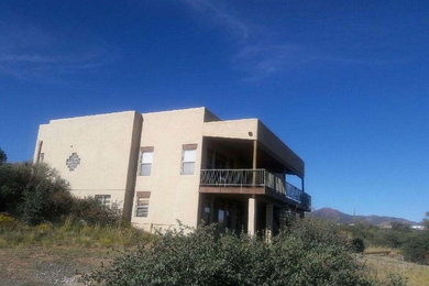 Inspiration for a southwestern home design remodel in Phoenix