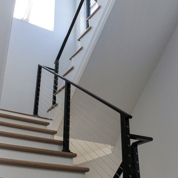 3-Story Cable Railing