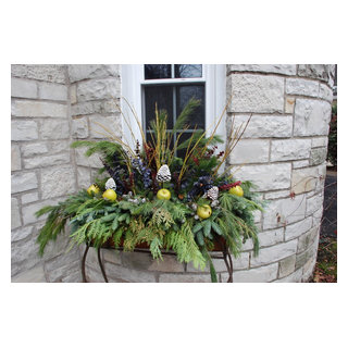 Winter Container Designs - Traditional - Chicago - by Haute Botanics ...