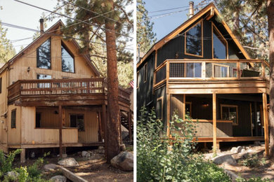 Mountain Chalet Exterior Remodel
