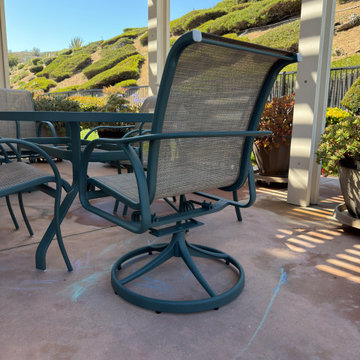 Patio Furniture Sling Replacement and Powder Coating – Los Angeles