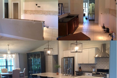 Kitchen - cottage kitchen idea in Orlando