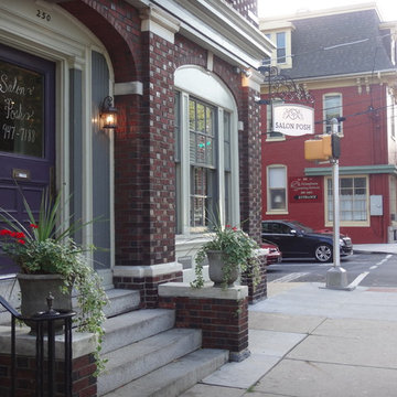 Salon Space and Residential Apt Building