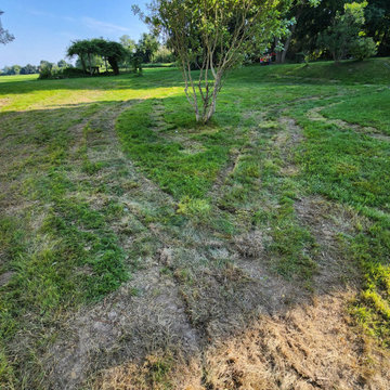 Yard Drain & Downspout Drainage Installation
