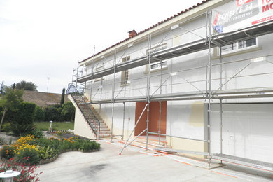 Ravalement des façades d'une villa à Lattes (34970)