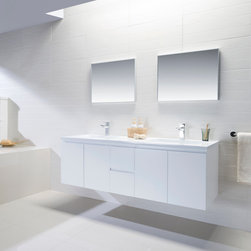 Wall Mounted Bathroom Vanities - Bathroom Vanities And Sink Consoles