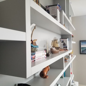 Custom Built-In Shelves, Entertainment Centers and Libraries