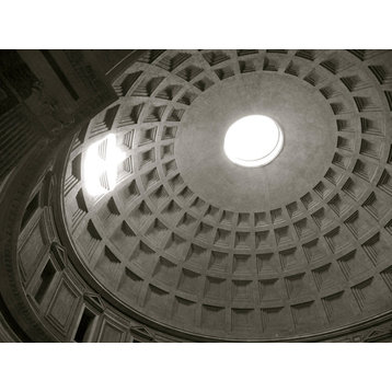 Architechtural Oculus Of Pantheon, 18" H X 24" W
