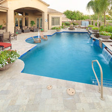 Pool Feature Wall