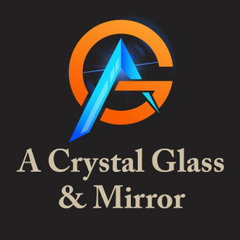 A Crystal Glass & Mirror
