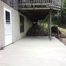 New patio on old home
