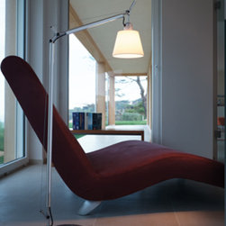 TOLOMEO Reading Floor w/ Shade - Floor Lamps