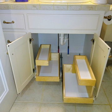 Pull outs shelves help in every area of their home