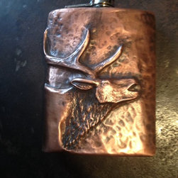 Copper Flask - Wine And Bar Tools