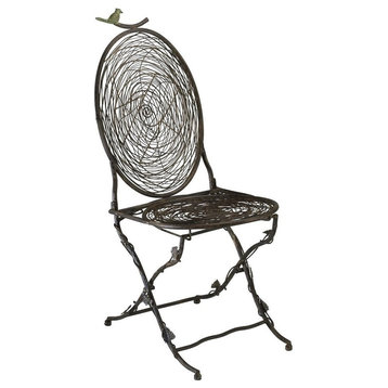 Bird Chair, Brown-Bronze-Rust