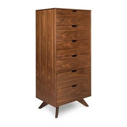Crimson Tall Chest - 6 x Drawers - Storage and Organisation