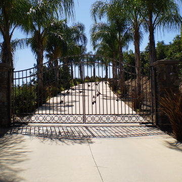 Custom Stone Work Hillside Home - Deluz, Temecula