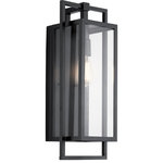 Kichler Lighting - Goson 1 Light Outdoor Wall Light, Black - This 1 light Outdoor Wall Mount from the Goson collection by Kichler will enhance your home with a perfect mix of form and function. The features include a Black finish applied by experts.