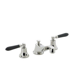 Kallista Chrome Tuxedo by Barbara Barry Basin Set - Bathroom Faucets And Showerheads