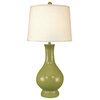 Coast Lamp Casual Living Contemporary Tear Drop Table Lamp, Lime
