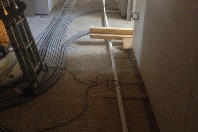 Installing a central vacuum system