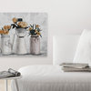 "Classy Flowers" Painting Print on Wrapped Canvas, 60"x40"