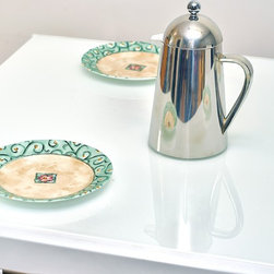 Extendable Double Leaf Glass Table by MiniMax Decor - Products