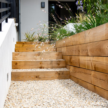 Maison en bois arcachonnaise dans la dune