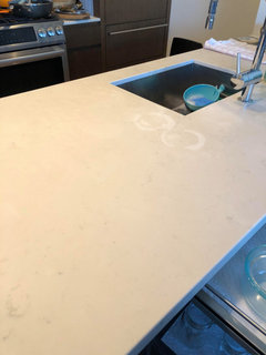 Discolored My Kitchen Countertop, How To Get Stains Off Countertops