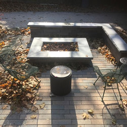 Seating around fire pit - Fire Pits