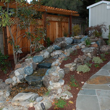 Bluestone Fireplace and BBQ, and Patio