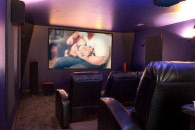Example of a home theater design in Other