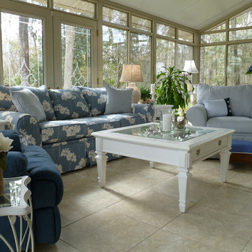 REDECORATED SUNROOM