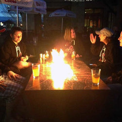 Fire Pit with CROSSFIRE&trade; Brass Burner - Fire Pits