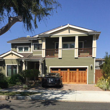 Craftsman Style Garage Door - Culver City, CA