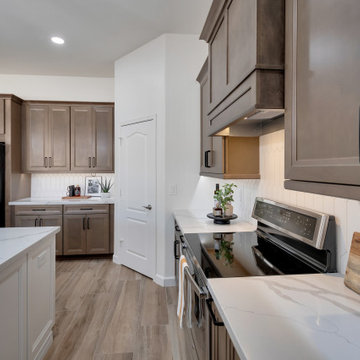 Transitional Kitchen & Fireplace Remodel
